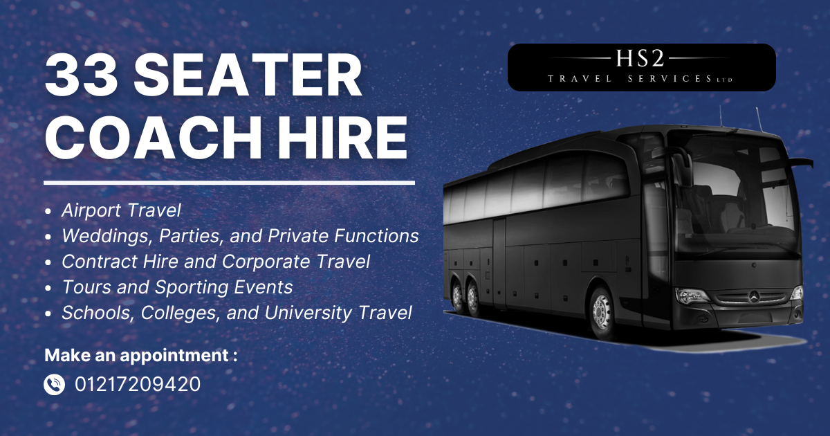 33 Seater Coach Hire